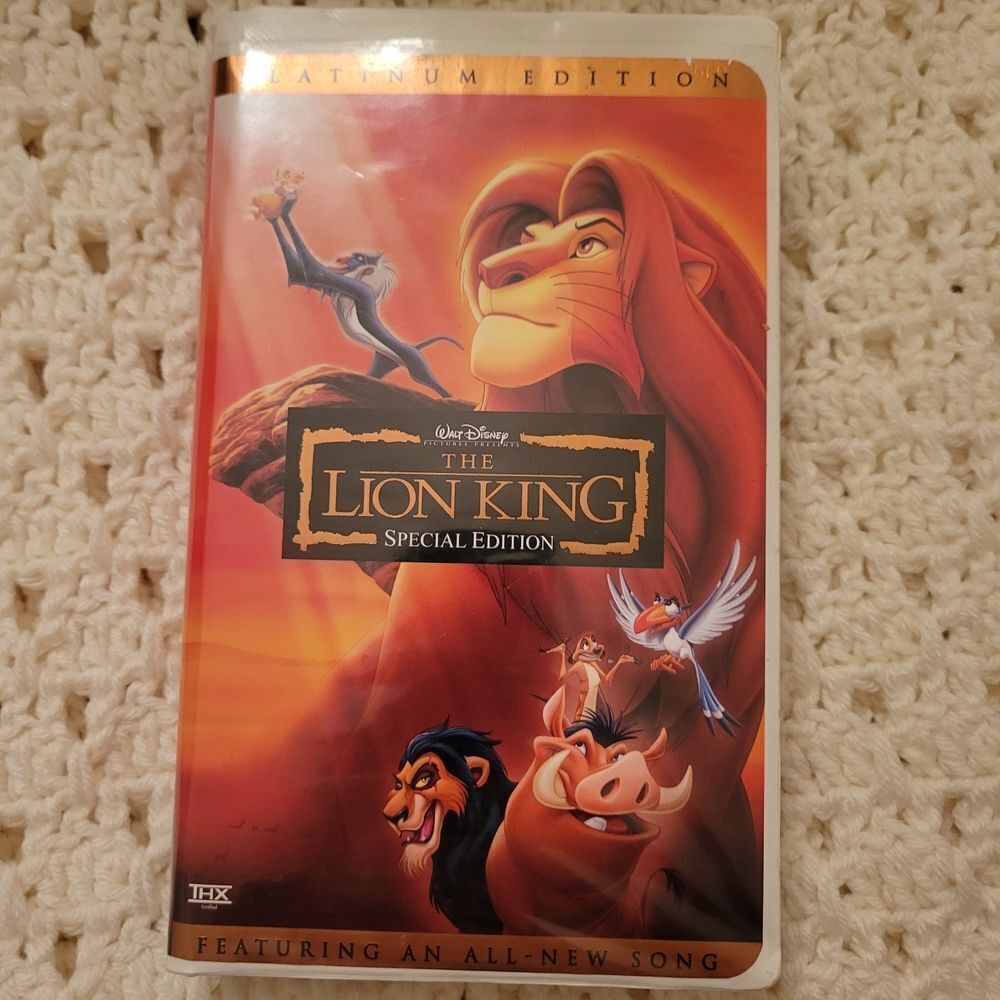 The Lion King Special Edition VHS